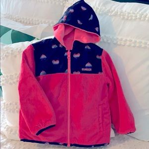 Oshkosh B’gosh reversible toddler coat